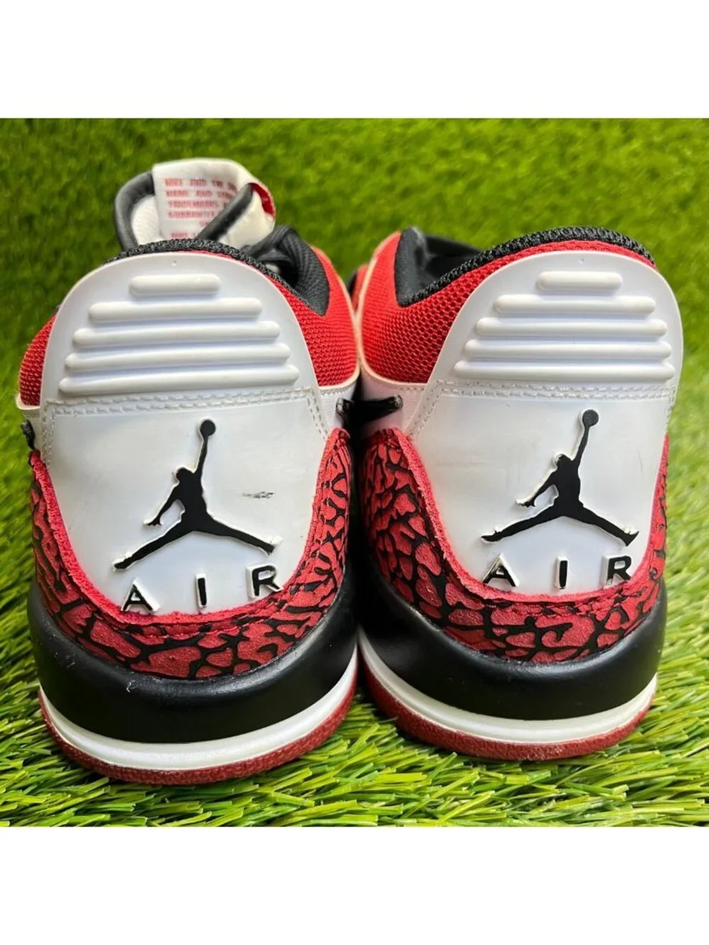 Nike Air Jordan Legacy 312 Low Boys Size 7Y Red White Basketball Shoes Sneaker